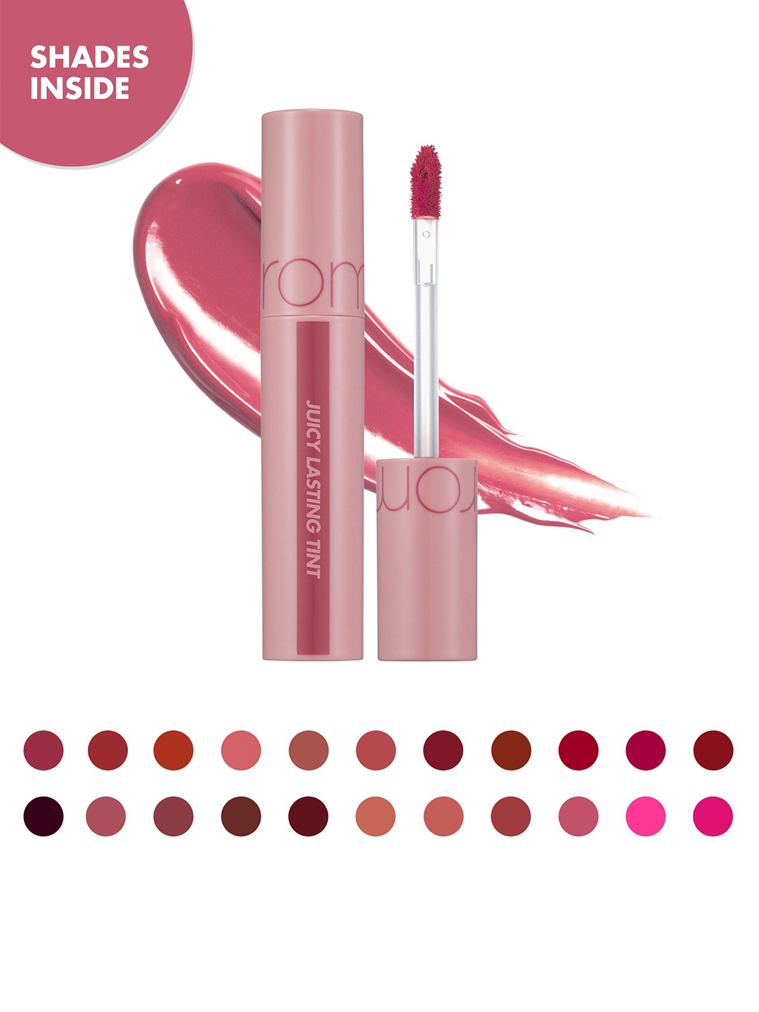

Rom&nd Juicy Lasting Tint Lipstick 5.5g - Bare Grape 25, Pink