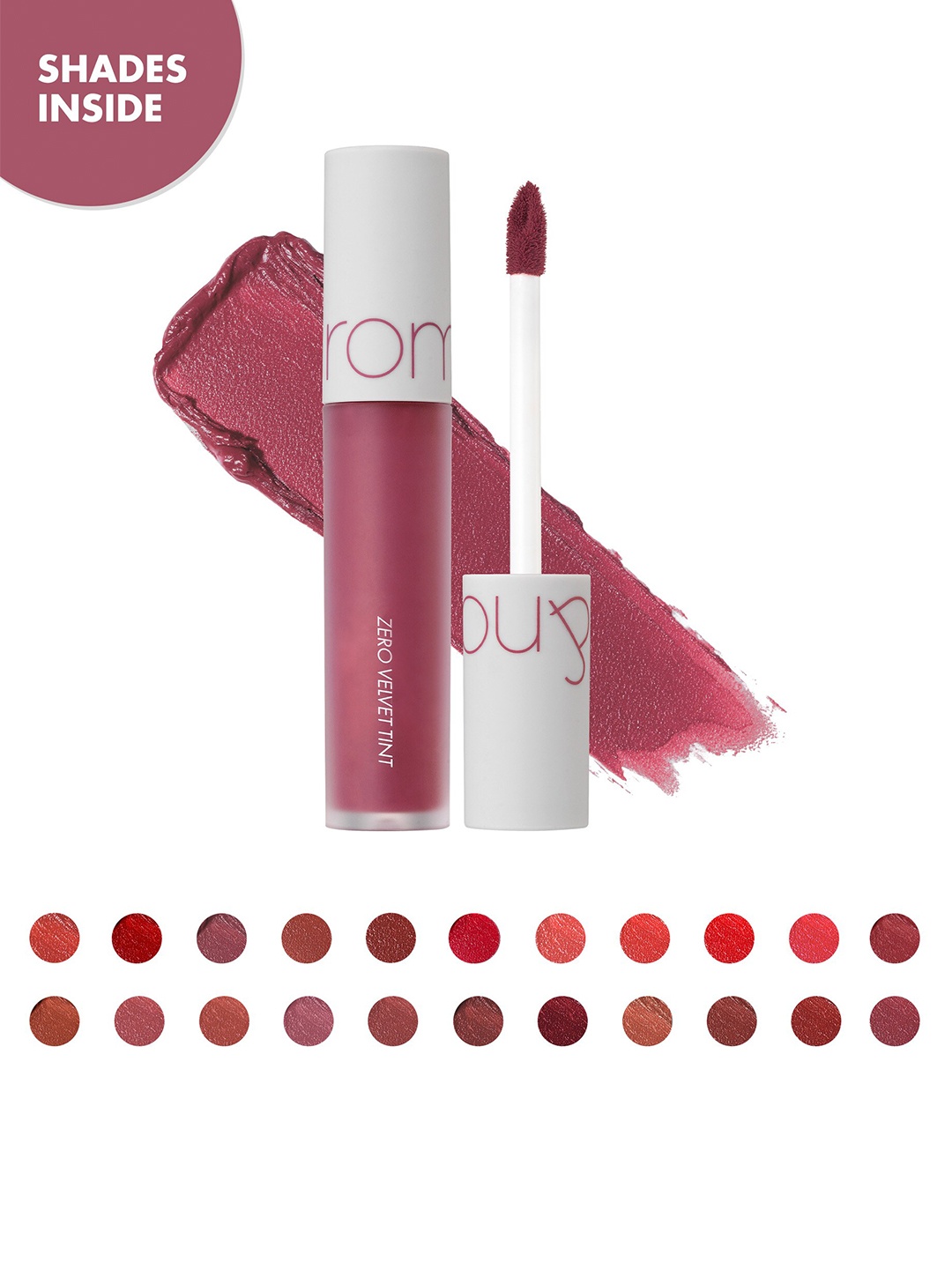 

Rom&nd Zero Velvet Tint Lipstick 5.5g - Icy 08, Mauve