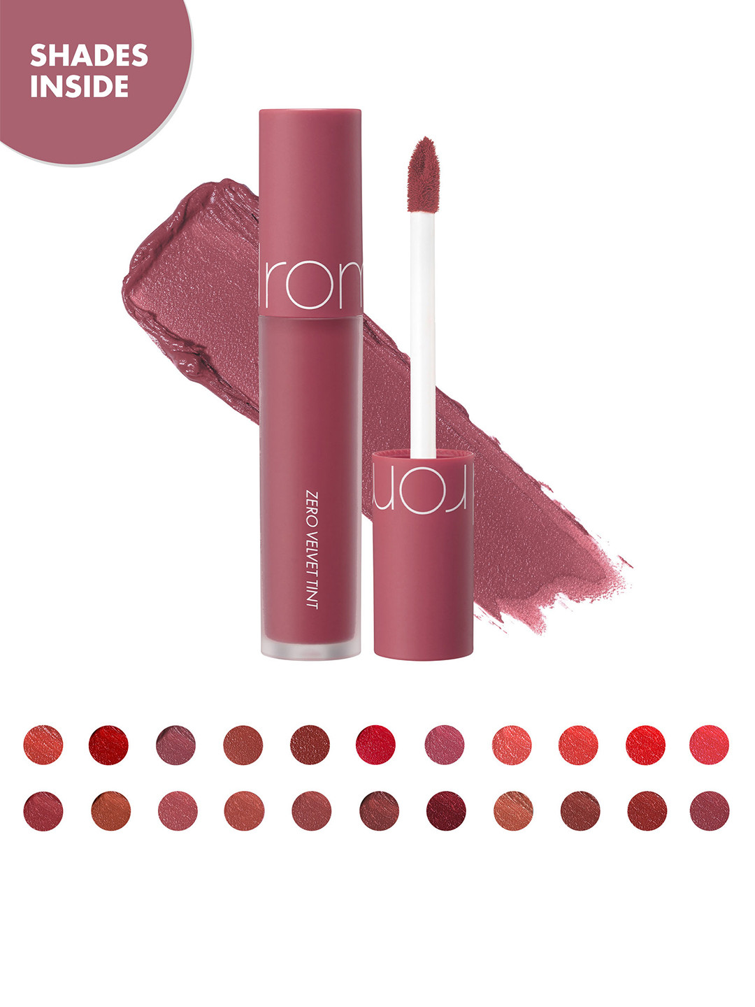 

Rom&nd Zero Velvet Tint Lipstick 5.5g - Petal Tassel 18, Mauve