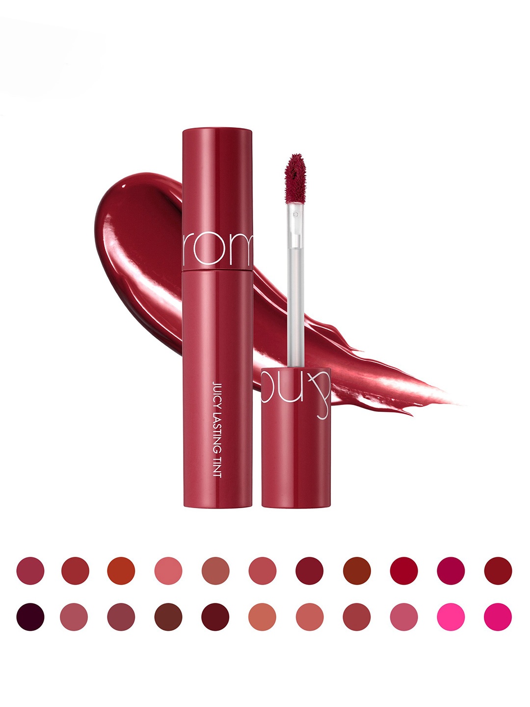 

Rom&nd Juicy Lasting Tint - 5.5g - Cherry Bomb 12, Brown