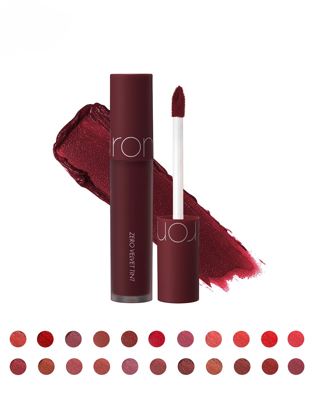 

Rom&nd Zero Velvet Lip Tint 5.5g - Villain Vest 21, Maroon
