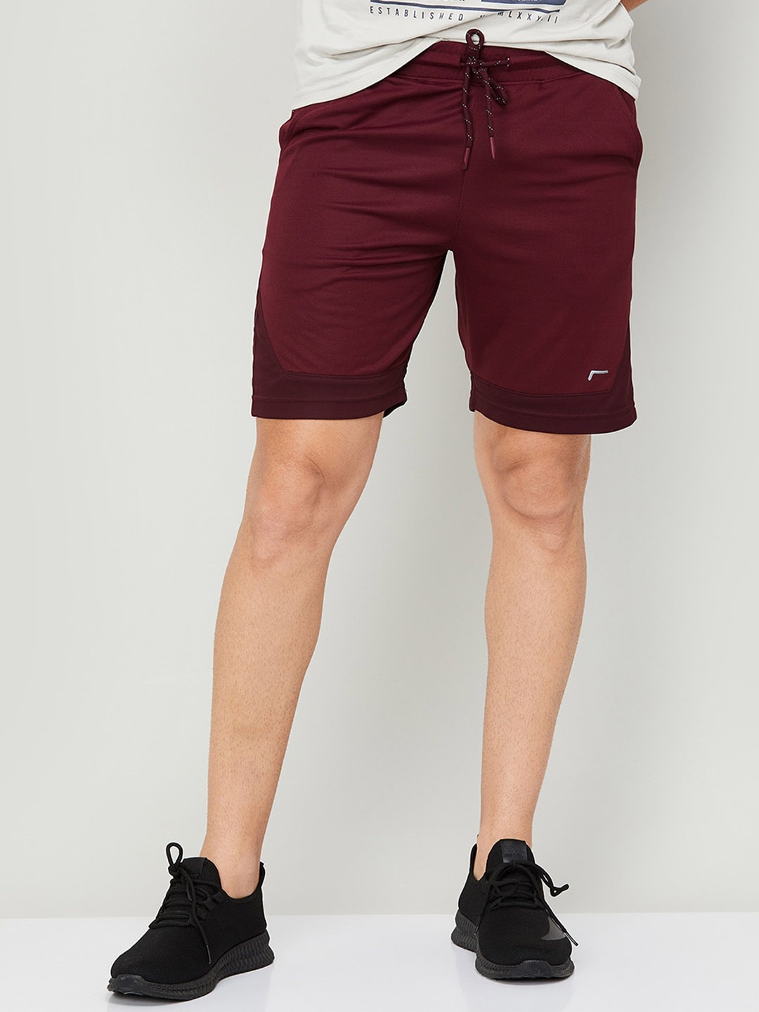 

Fame Forever by Lifestyle Men Mid Rise Shorts, Red