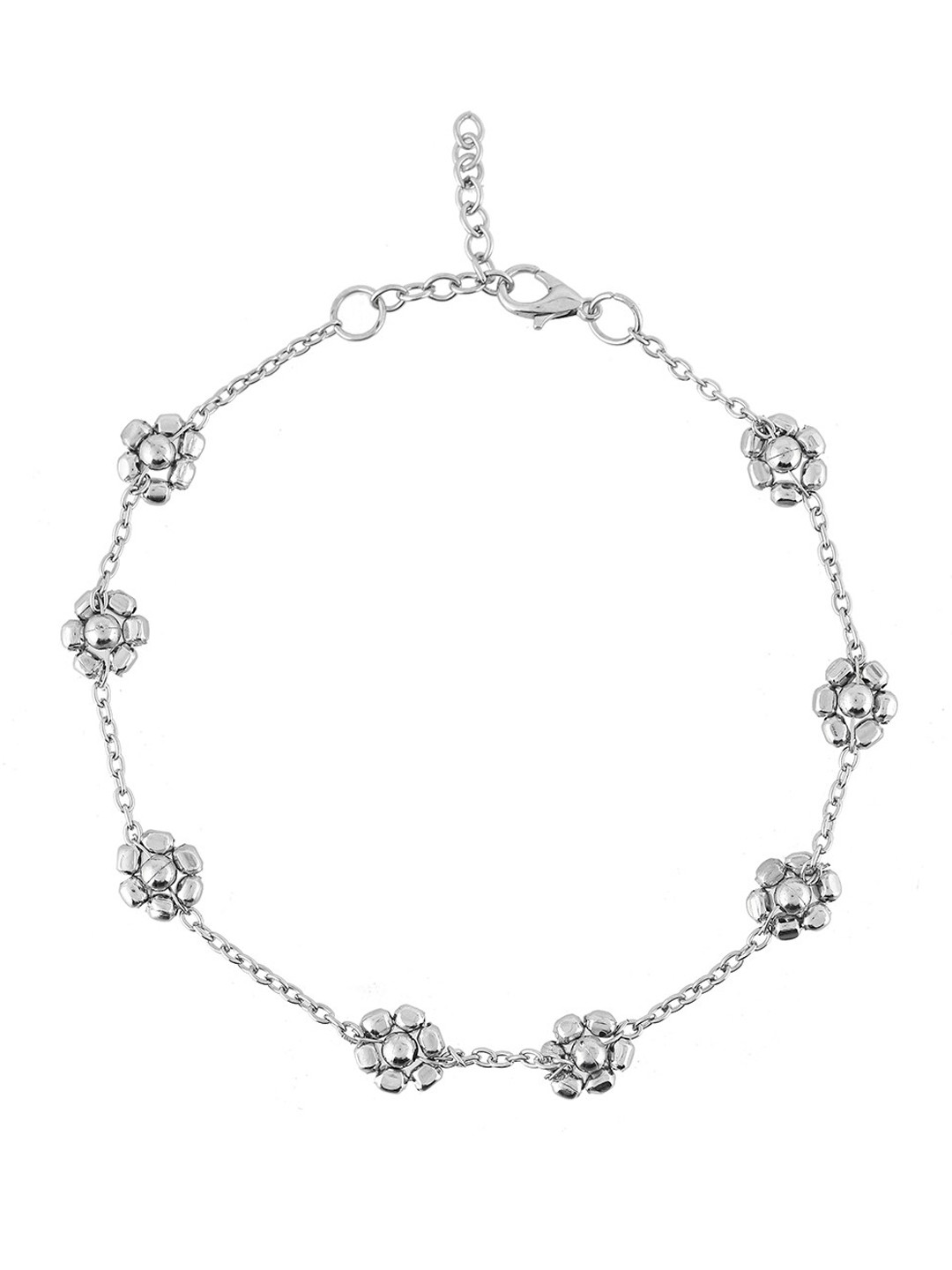 

Infuzze Silver-Plated Anklet