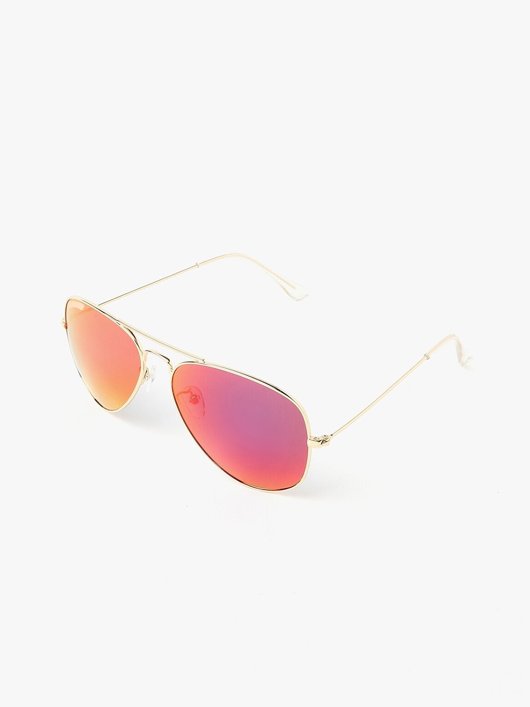

SUNNIES Unisex Aviator Sunglasses With UV Protected Lens, Pink