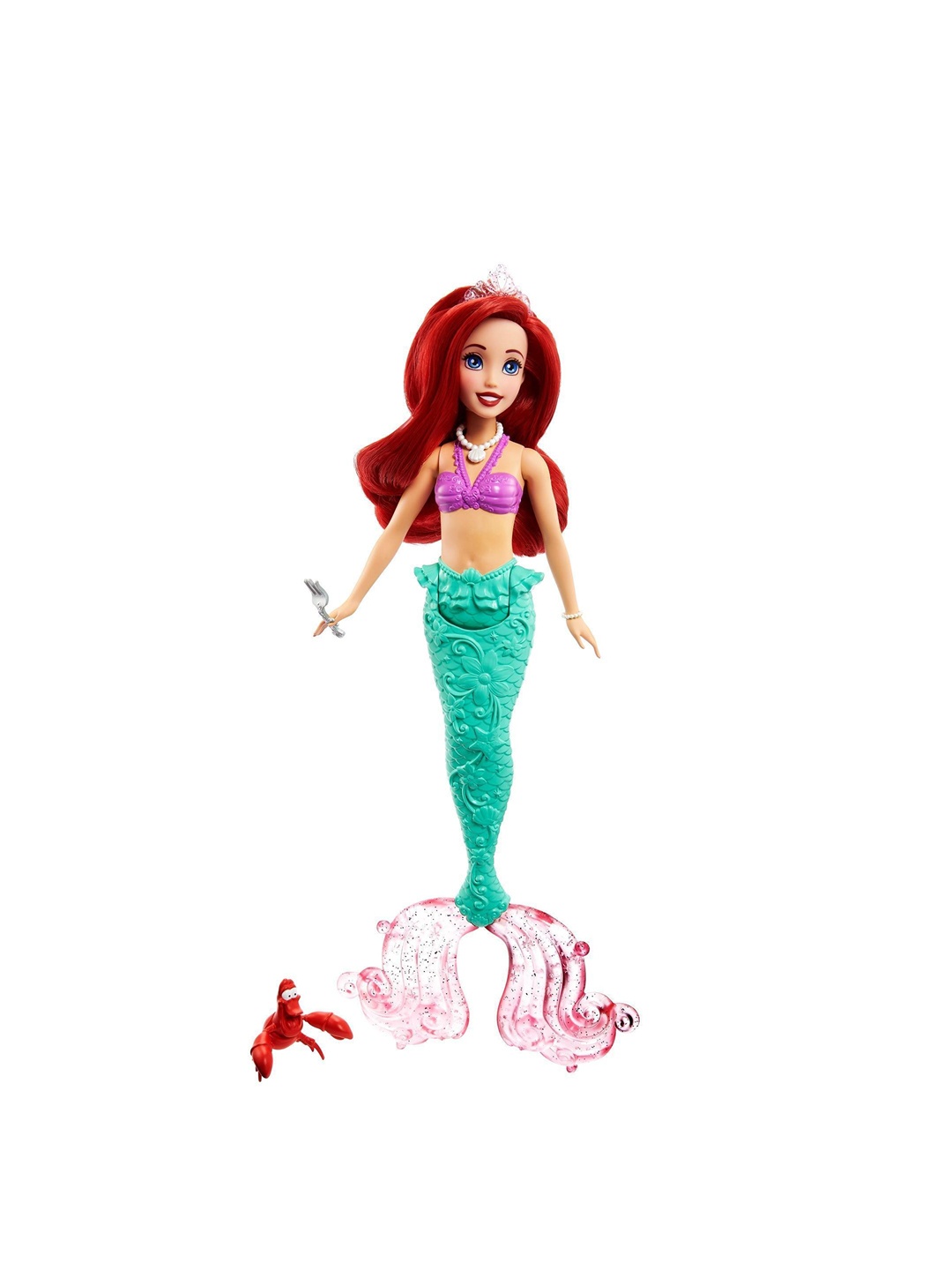

Disney Mermaid Doll With Sebastian Figure, Blue