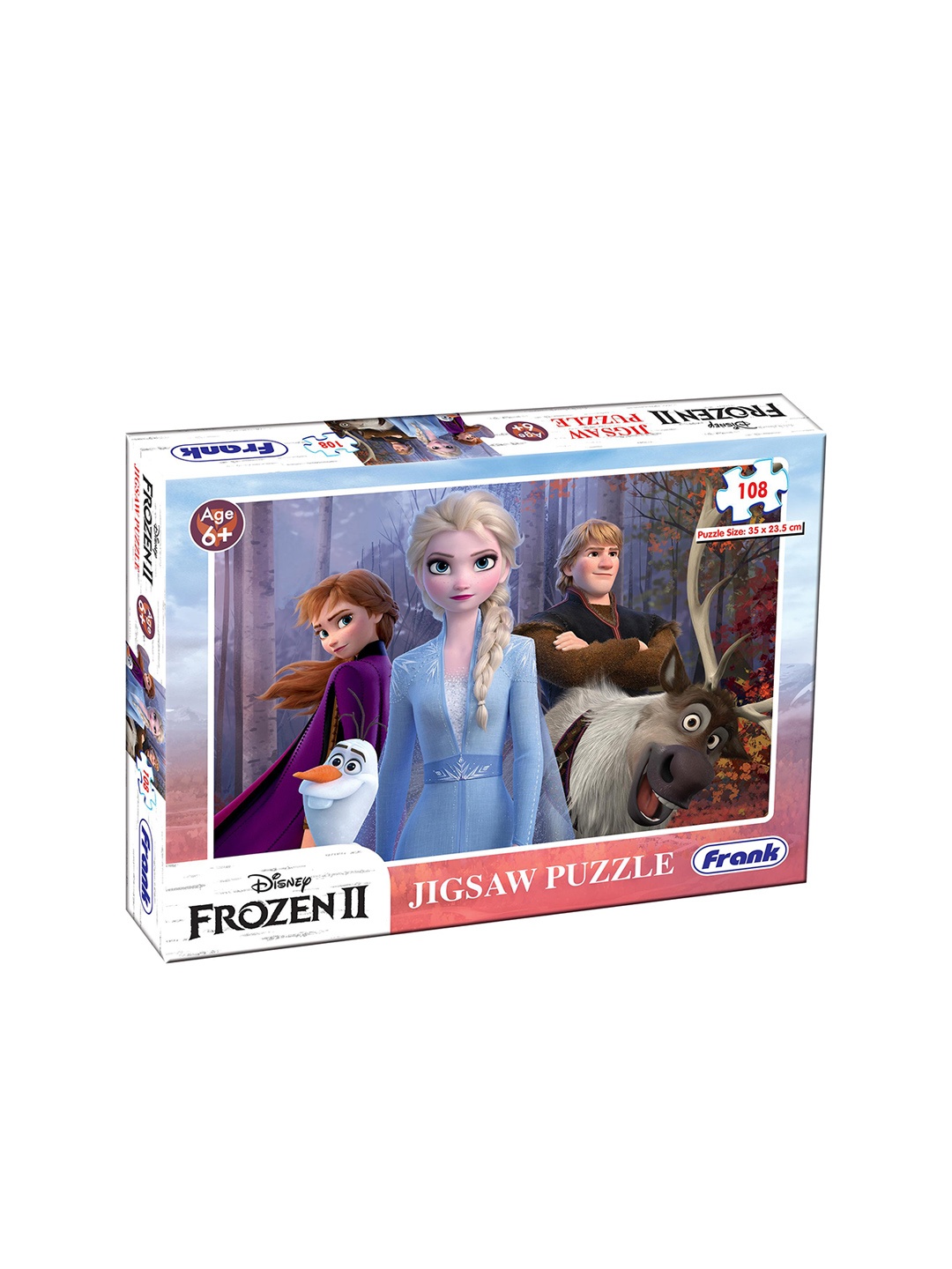 

Disney Set Of 108 Pieces Frozen II Jigsaw Puzzle, Blue