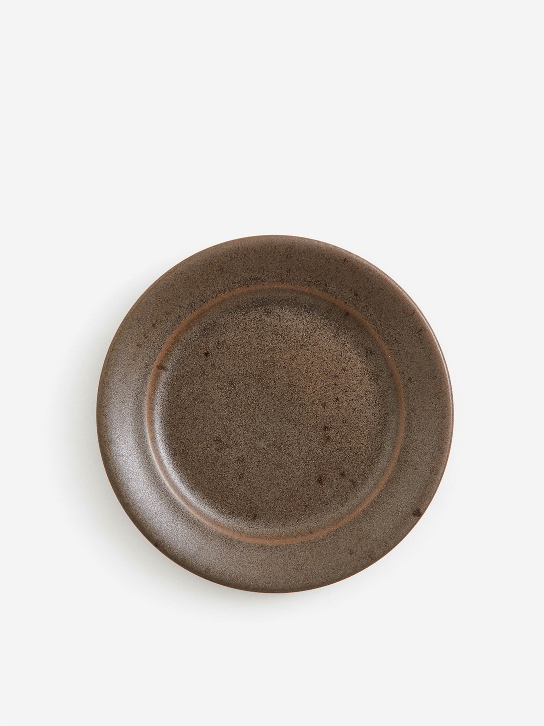 

H&M Brown Stoneware Side Plate