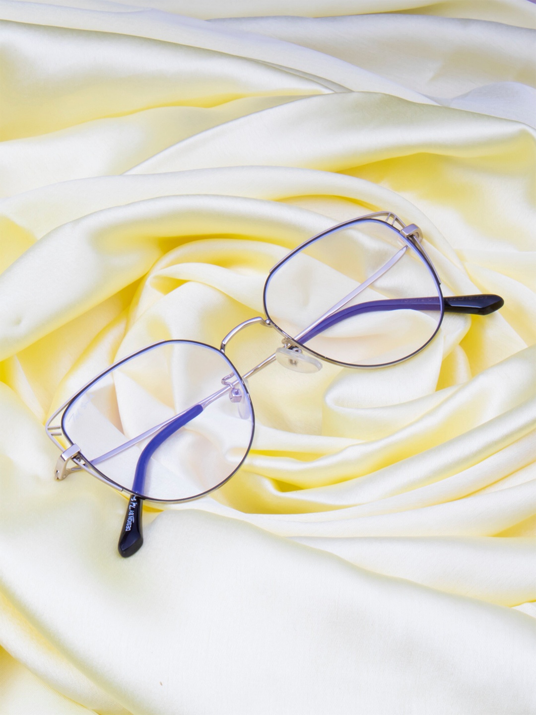 

Ted Smith Women Full Rim Butterfly Frames, Black