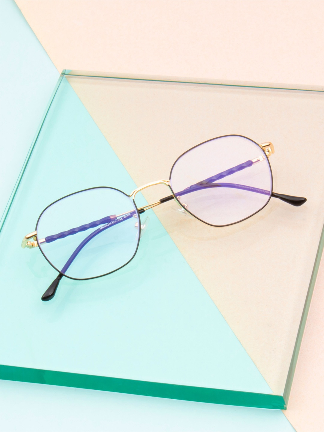 

Ted Smith Unisex Full Rim Round Frames, Black
