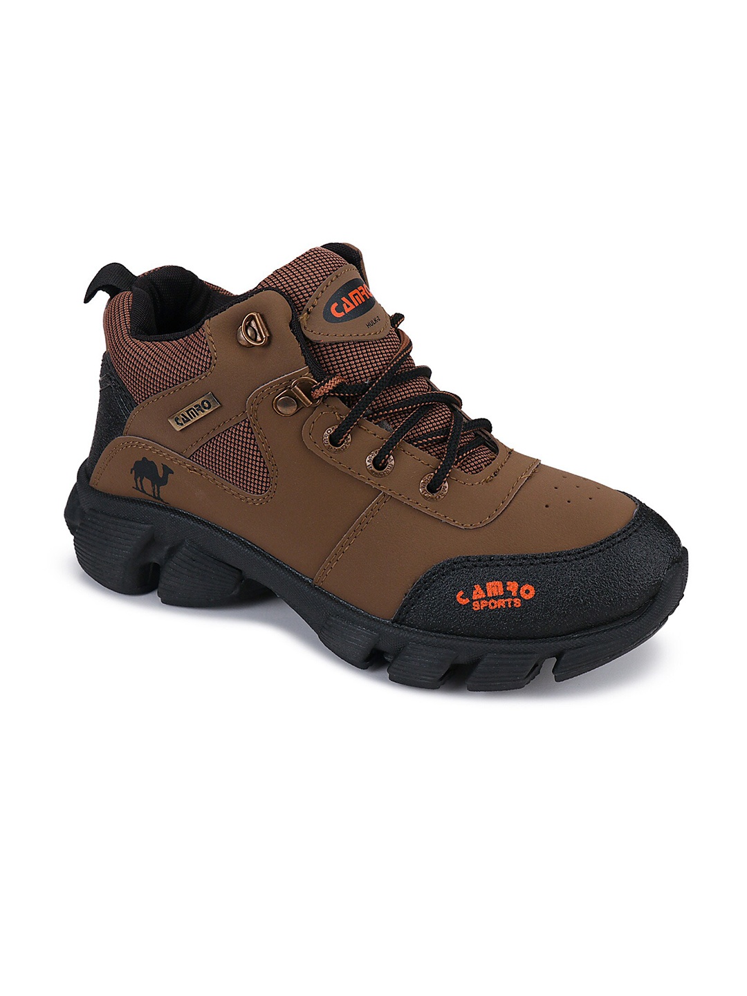 

CAMRO Men Lightweight Shock Absorbing Trekking Shoes, Tan