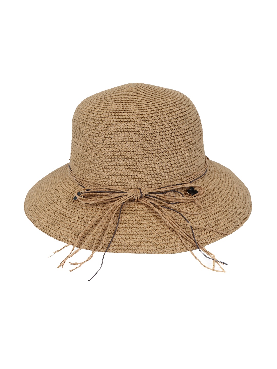 

FabSeasons Unisex Self-Design Sun Hat, Brown