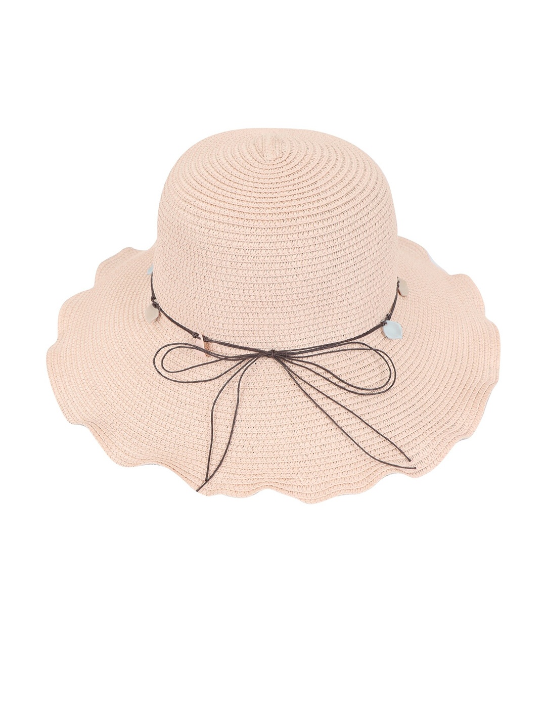 

FabSeasons Unisex Self-Design Lightweight Sun Hat, Peach