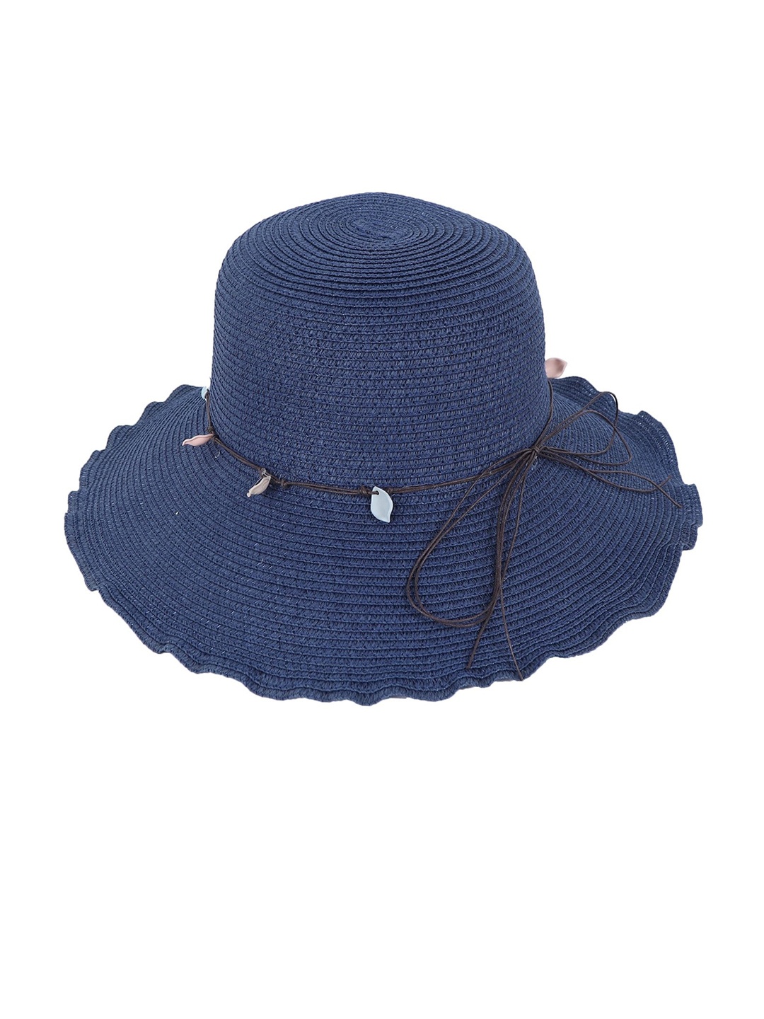 

FabSeasons Unisex Self-Design Lightweight Sun Hat, Blue