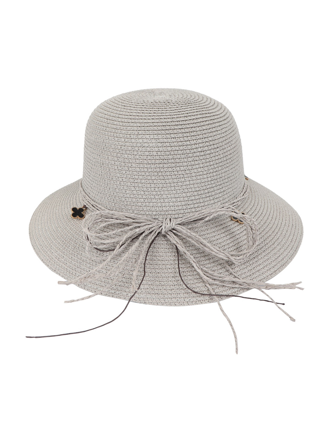 

FabSeasons Unisex Self-Design Lightweight Sun Hat, Grey