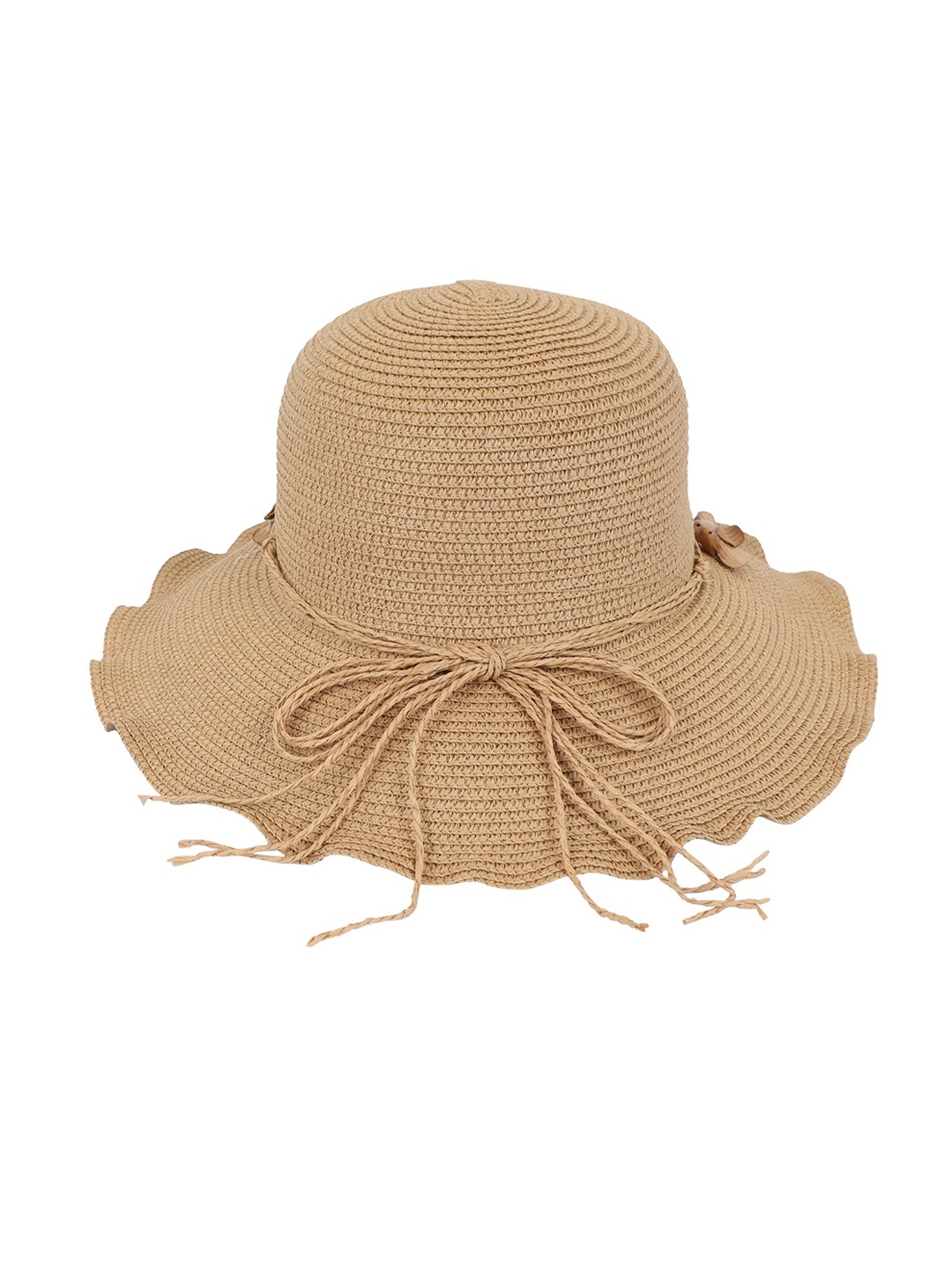 

FabSeasons Unisex Self-Design Lightweight Sun Hat, Brown