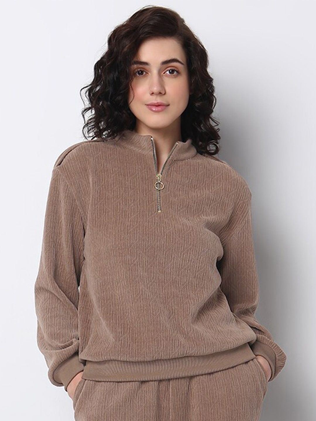 

Vero Moda Long Sleeves Pullover, Brown