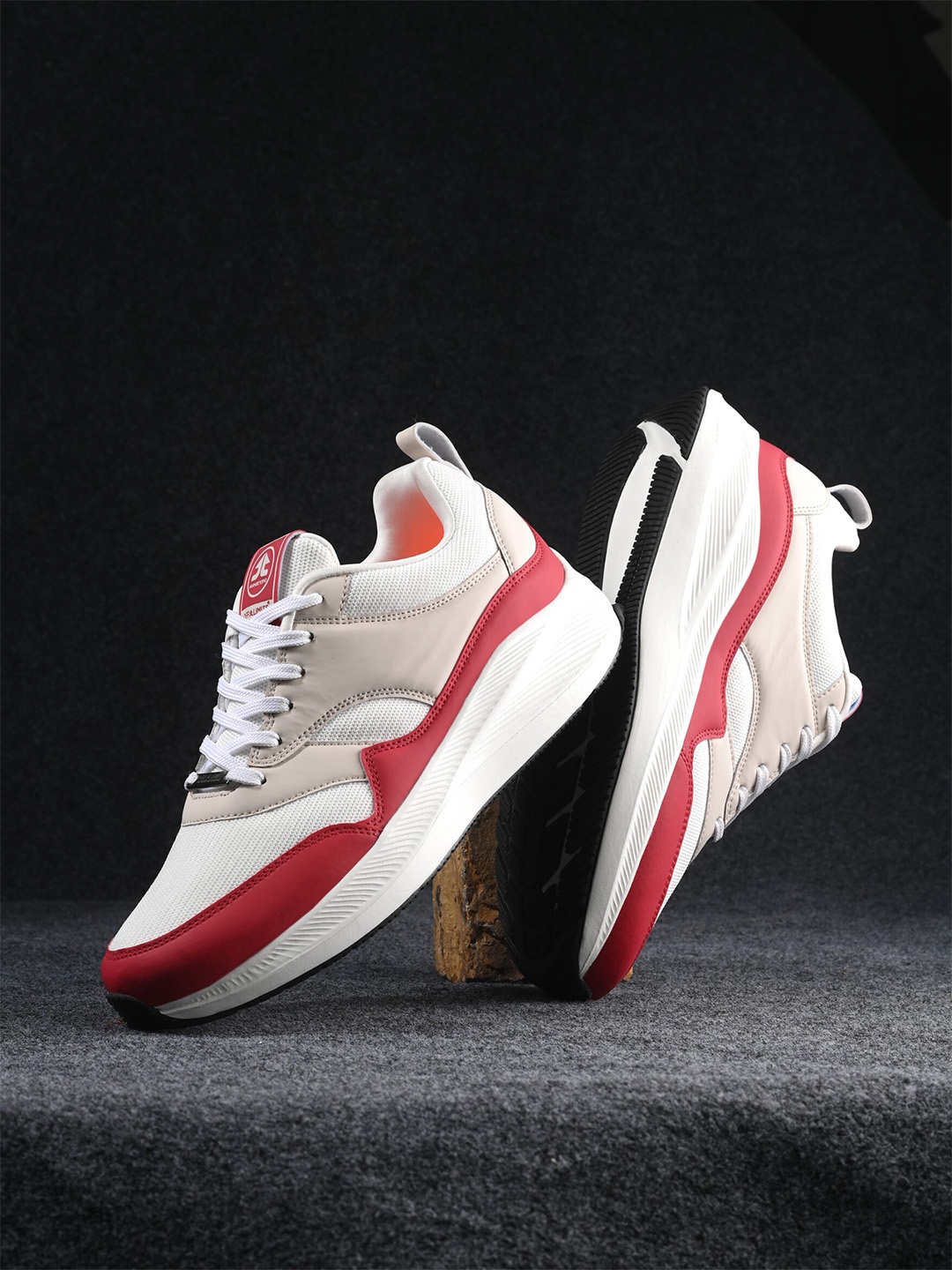 

OFF LIMITS Men Mesh Running Shoes, White