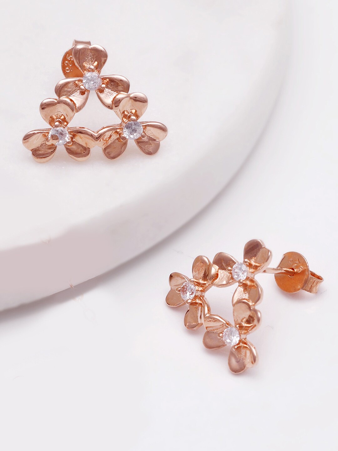 

GIVA 925 Sterling Silver Rose Gold Earrings