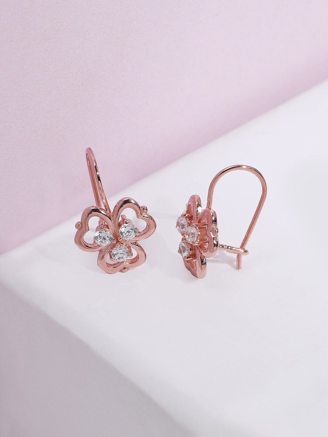 

GIVA 925 Sterling Silver Rose Gold-Plated Earrings