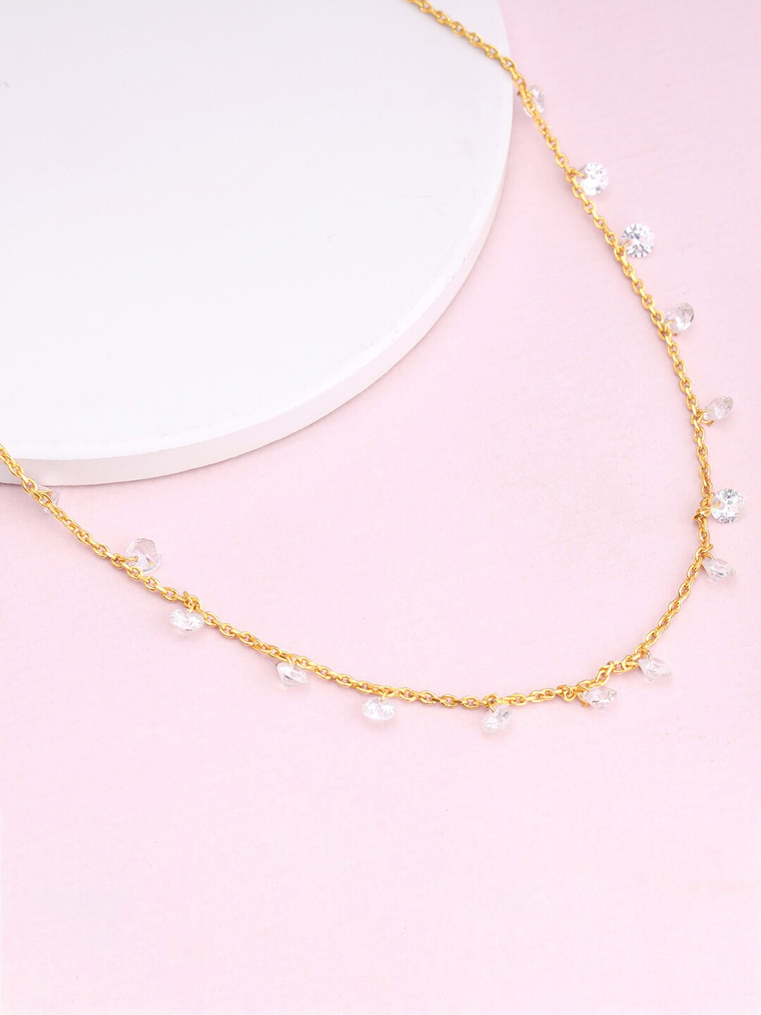 

GIVA 925 Sterling Silver Gold-Plated Necklace