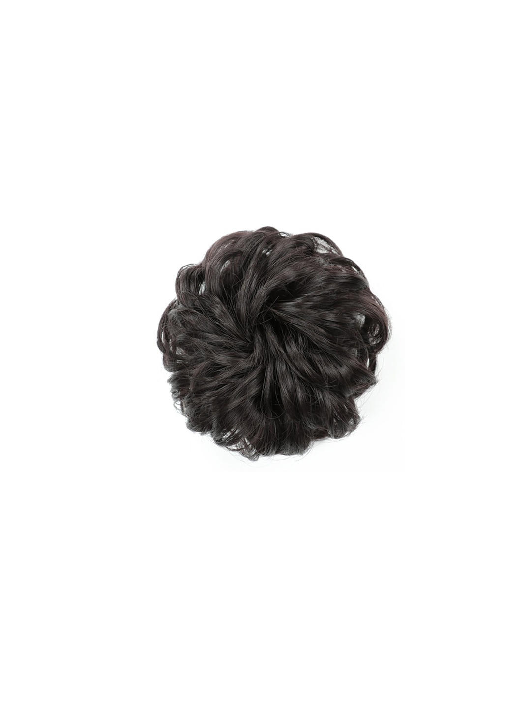 

FOCALLURE Priaansha Messy Hair Bun Thick Scrunchy - Black 22