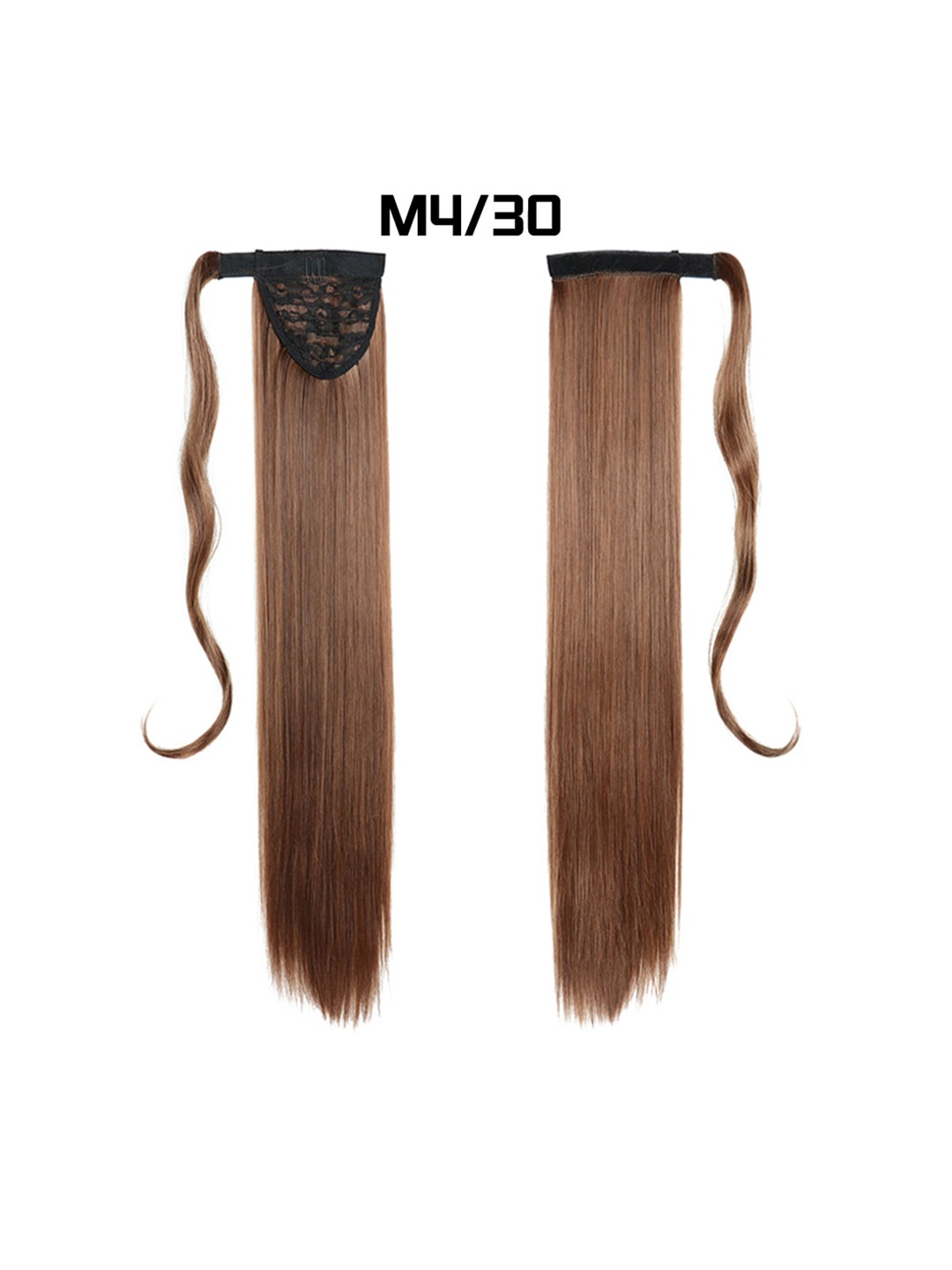 

FOCALLURE 22'' Long Straight Ponytail Wrap Around Hair Extension - Light Brown 21