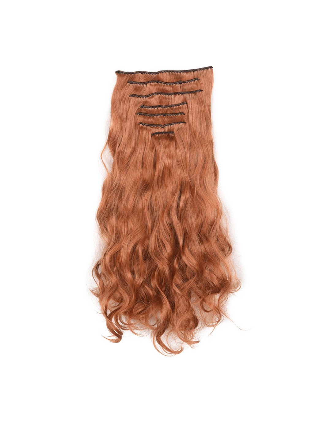 

FOCALLURE Set Of 8 Clip-In Hair Extension Wavy Like Real Hair - Golden Brown 15