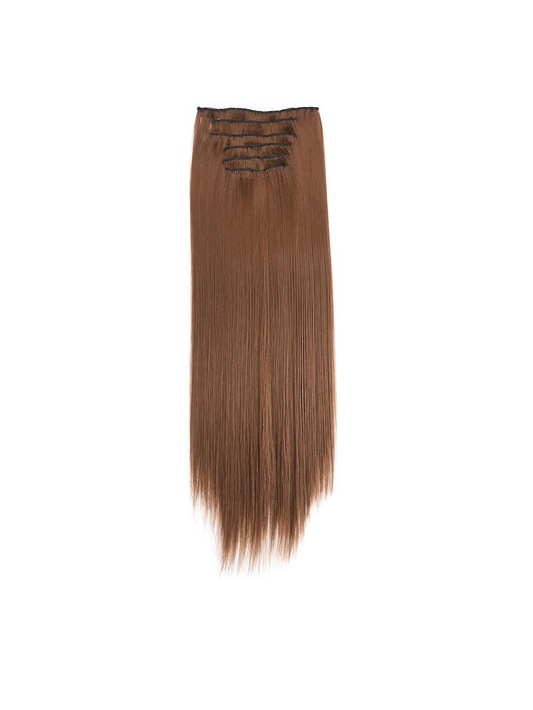 

FOCALLURE 16 Clips 6-Pcs 22 Inch Long Straight Hair Extension - Dark Brown 10