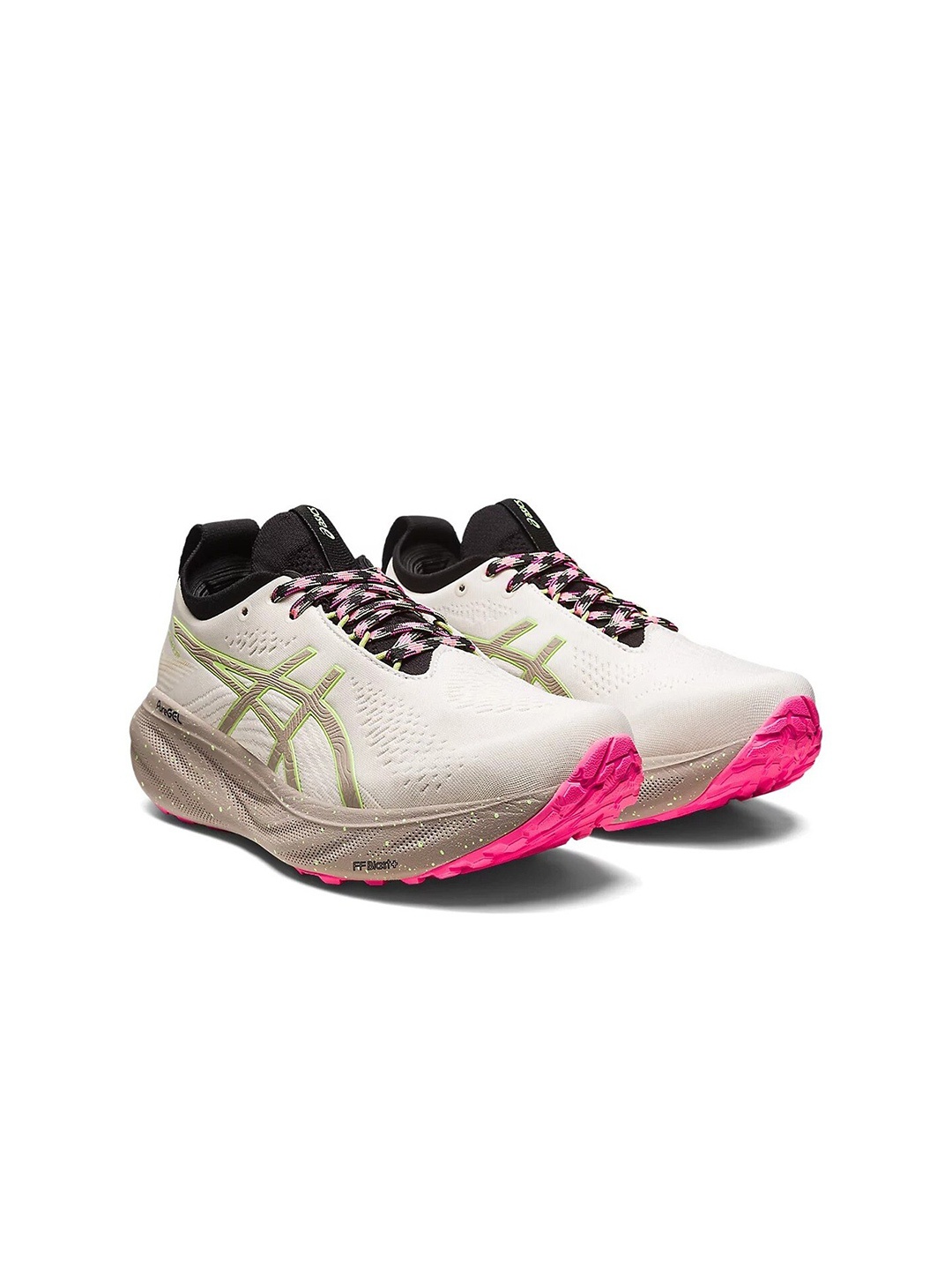 

ASICS Women GEL-Nimbus 25 TR Running Shoes, Beige