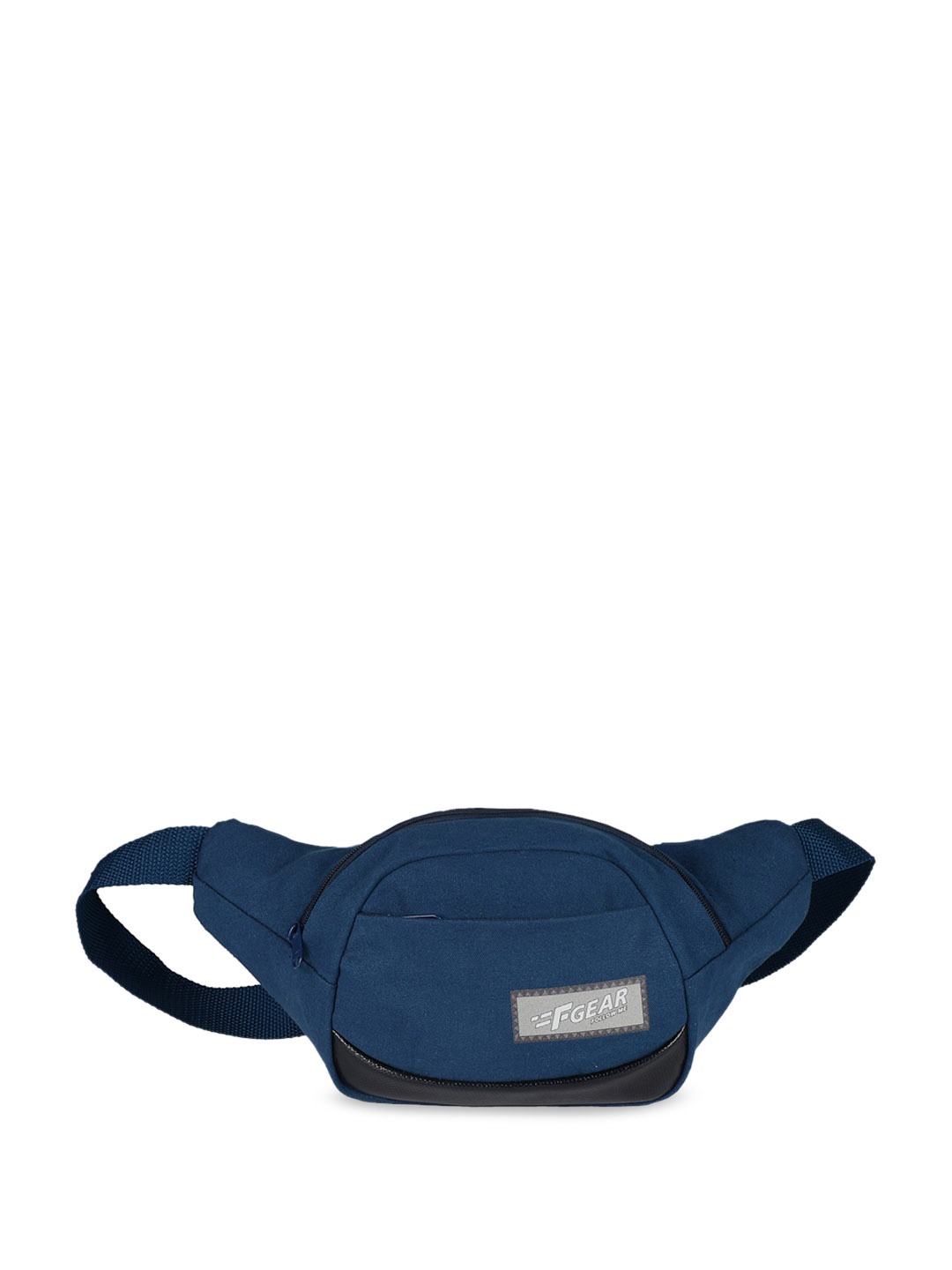 

F Gear Touche Logo Detail Waist Pouch, Navy blue