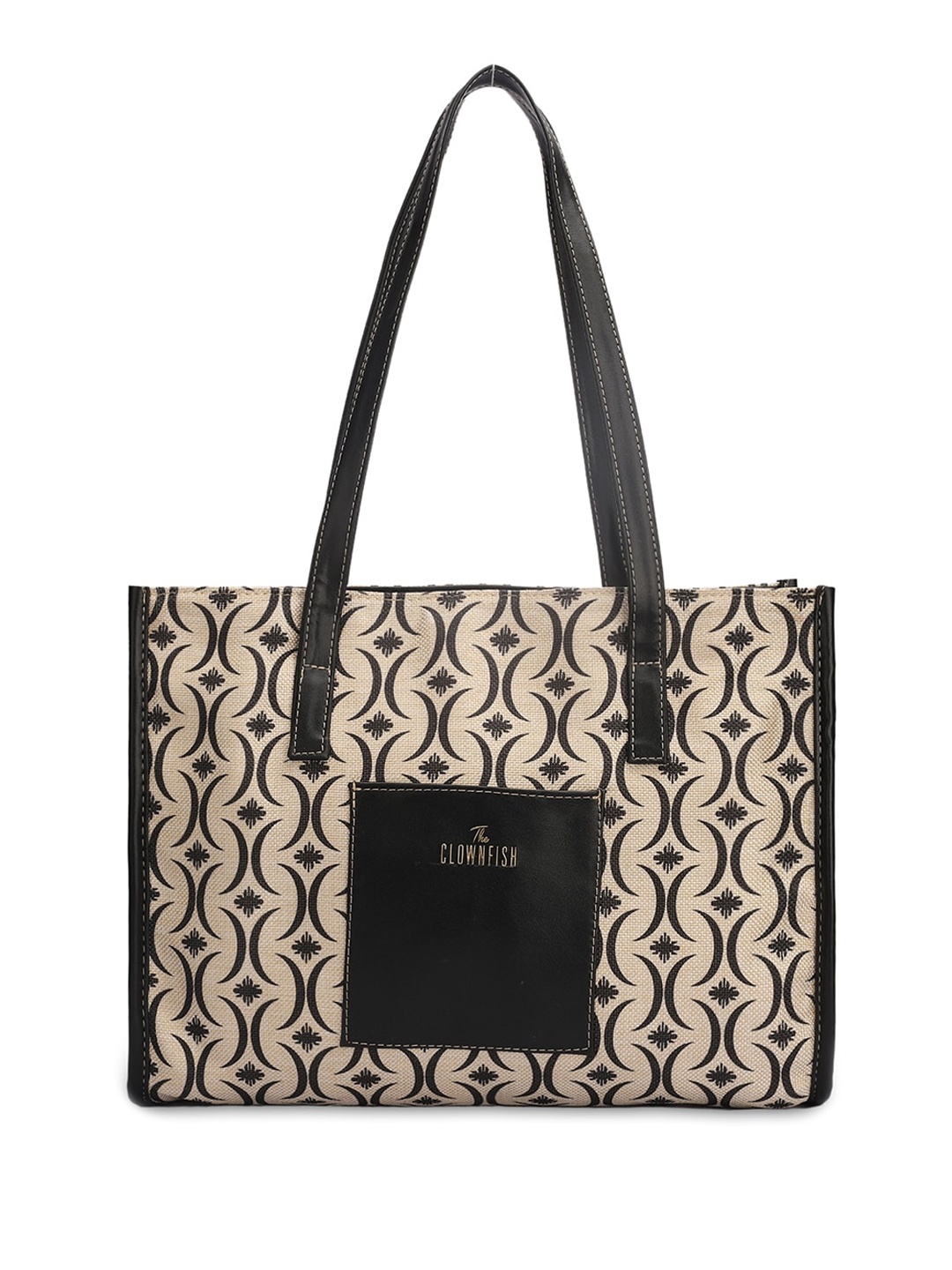 

THE CLOWNFISH Ivan Ethnic Motifs Printed Shoulder Bag, Black