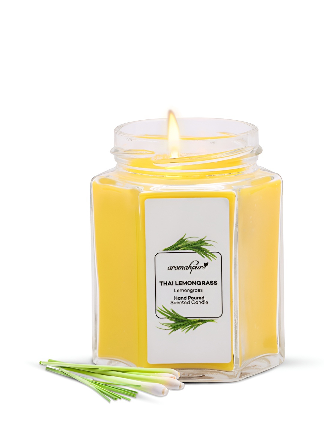 

Aromahpure Yellow Thai Lemongrass Candle
