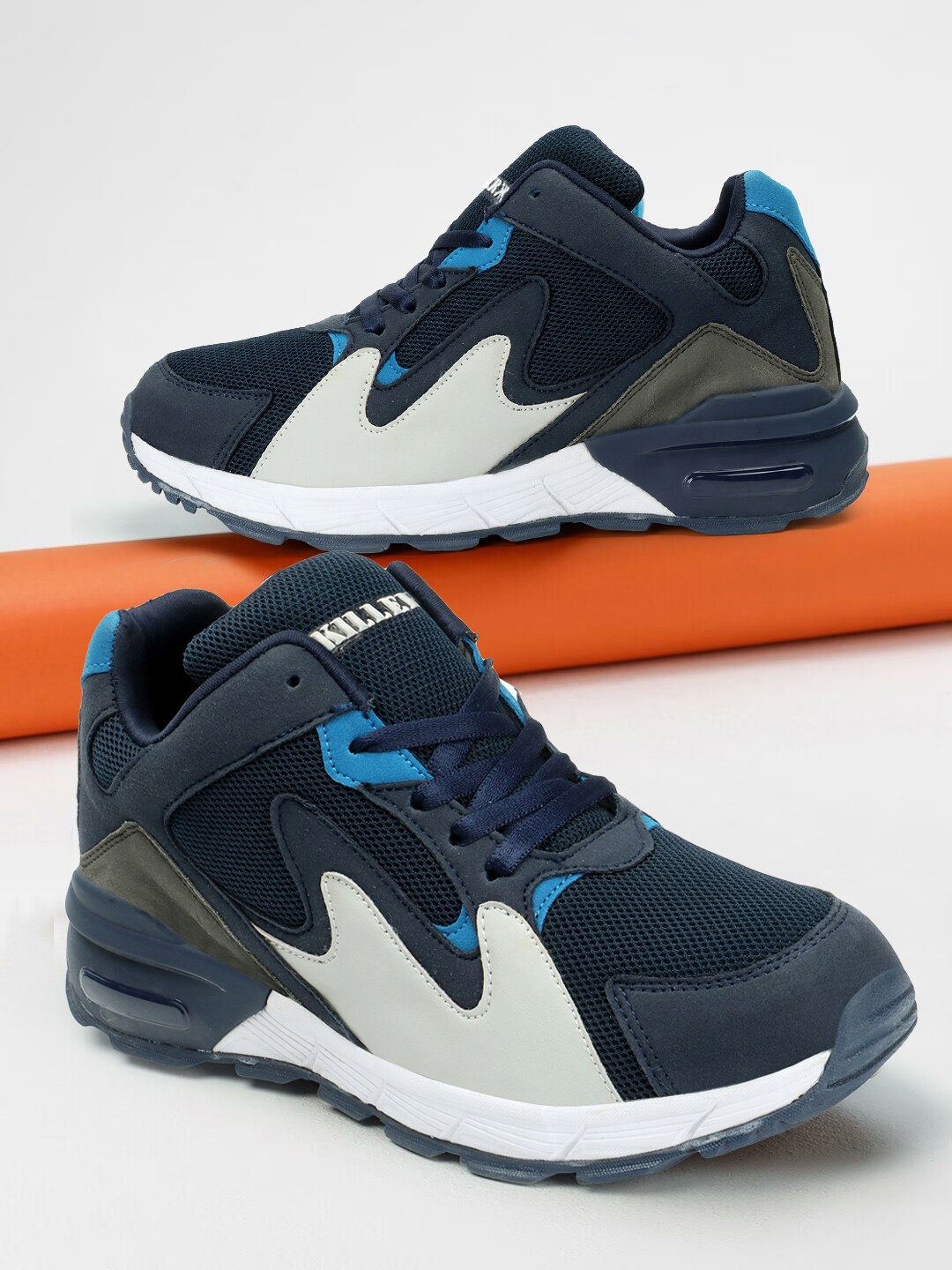 

Killer Men ResaGrip Mesh Trekking Shoes, Navy blue