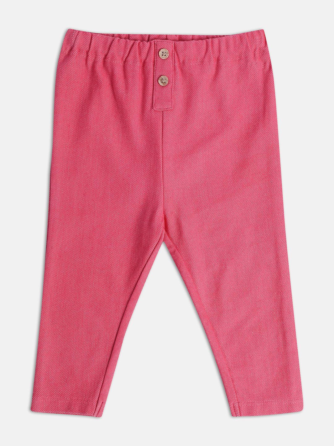 

MINI KLUB Girls Mid-Rise Jeggings, Pink