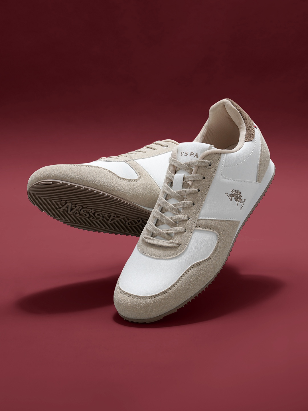 

U.S. Polo Assn. Men Sorrento Retro Sneakers, White