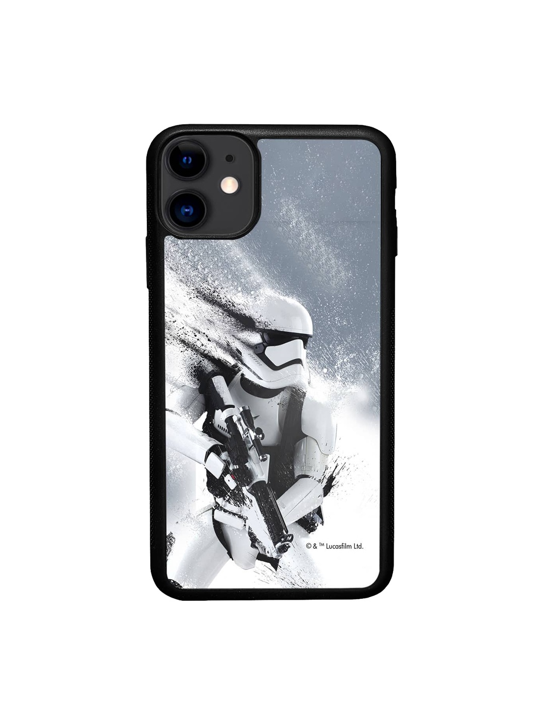 

macmerise Trooper Storm iPhone 11 Bumper Case Cover, Grey