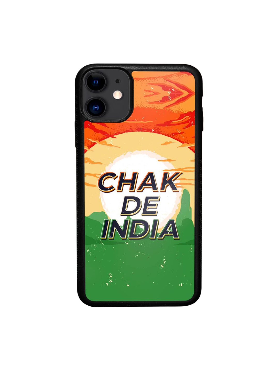 

macmerise Chak De India iPhone 11 Bumper Case Cover, Green