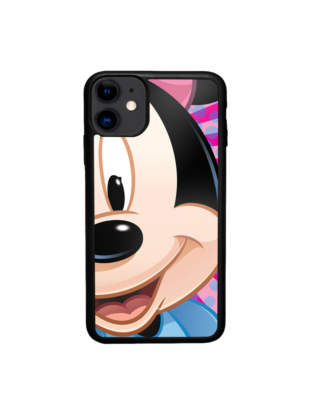 

macmerise Unisex Zoom Up Minnie iPhone 11 Bumper Case Cover, Black