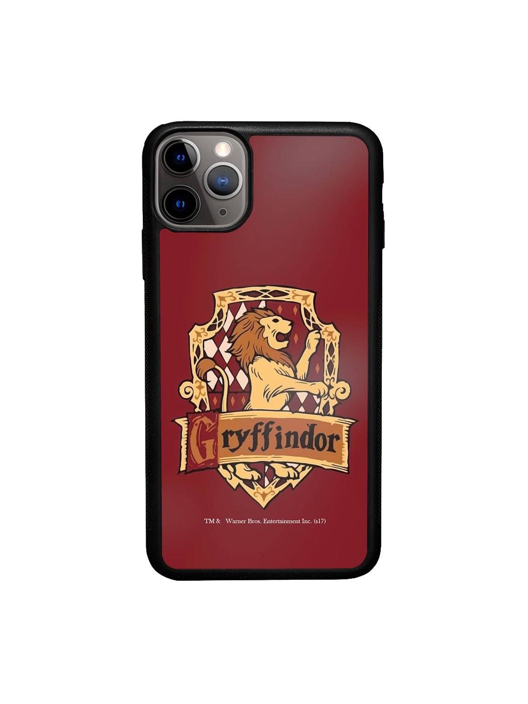 

macmerise Crest Gryffindor Printed iPhone 11 Pro Bumper Case Cover, Maroon