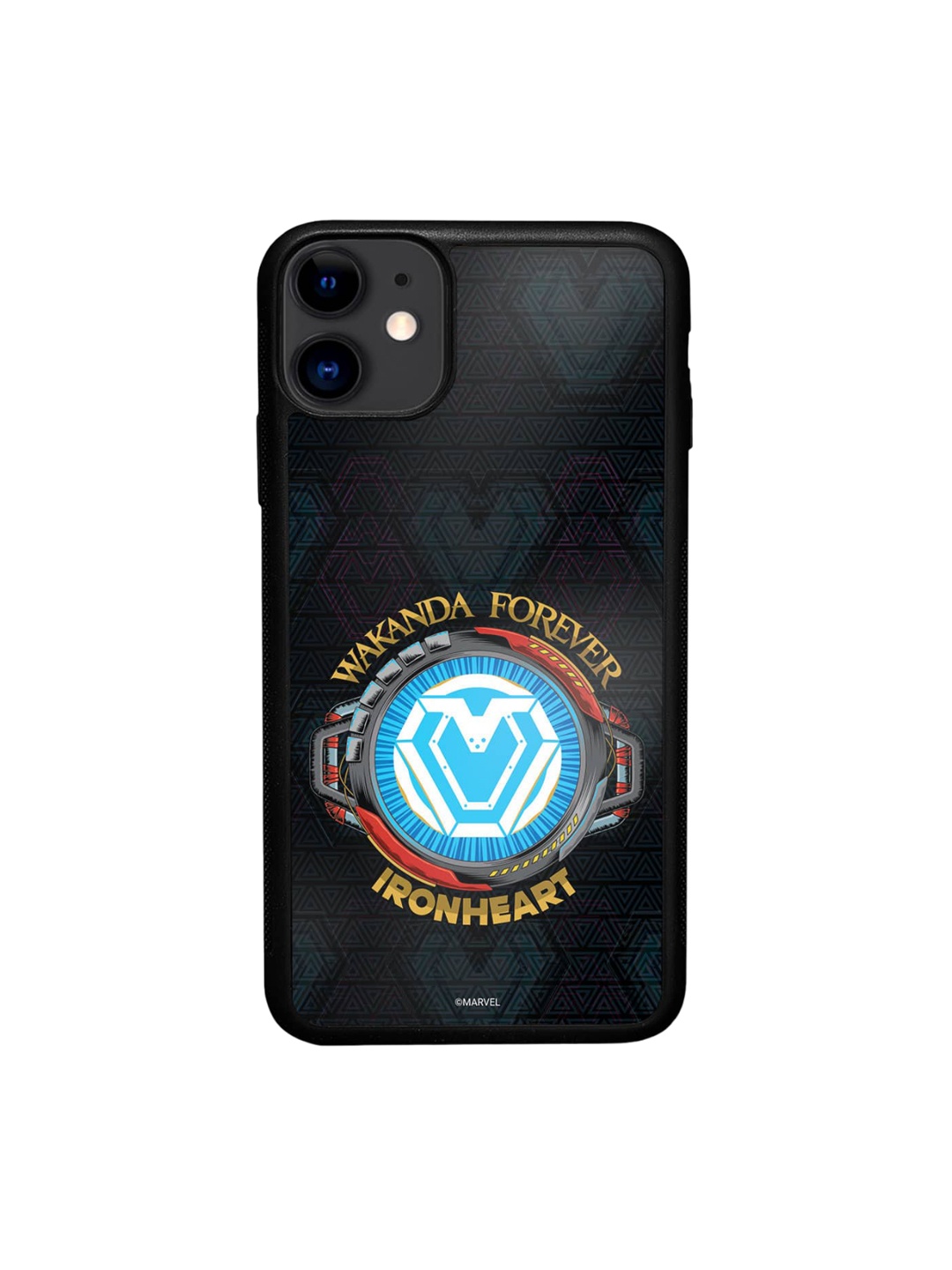 

macmerise Wakanda Forever Wakanda Power IPhone 11 Bumper Case Cover, Black