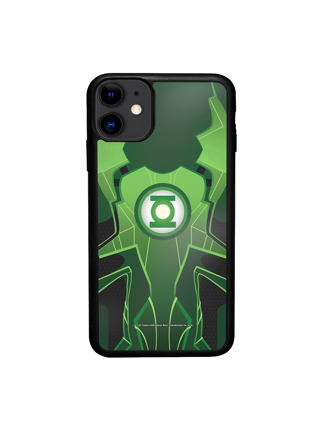 

macmerise Suit Up Lantern Printed iPhone 11 Phone Bumper Case Cover, Green