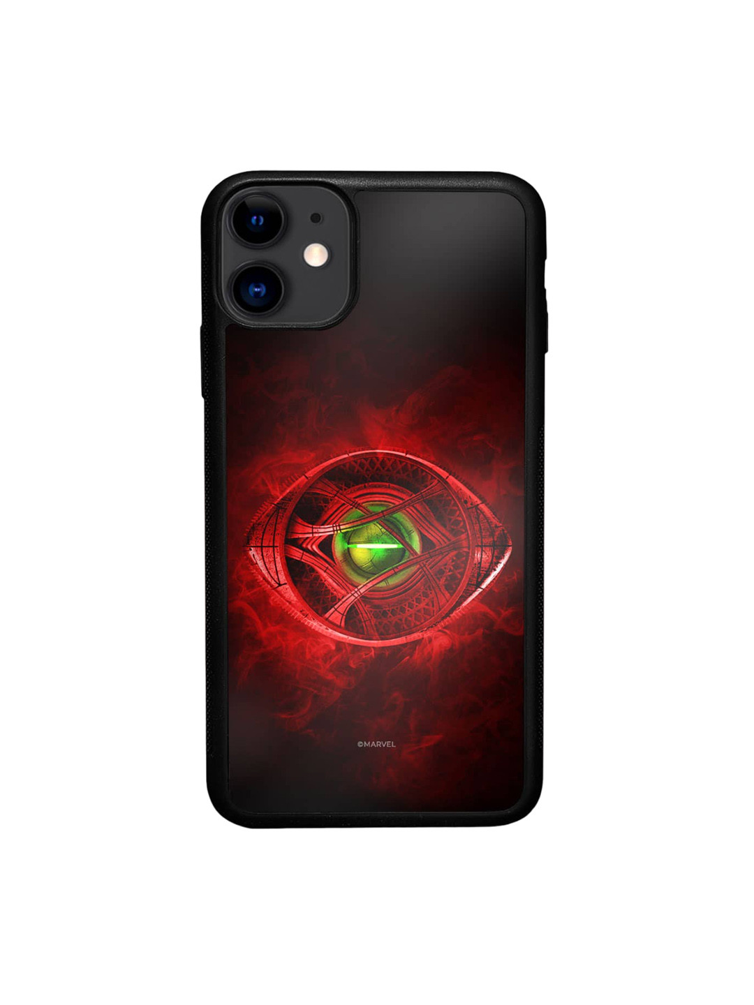 

macmerise The Eye of Agamotto Printed iPhone 11 Bumper Phone Back Cover, Black