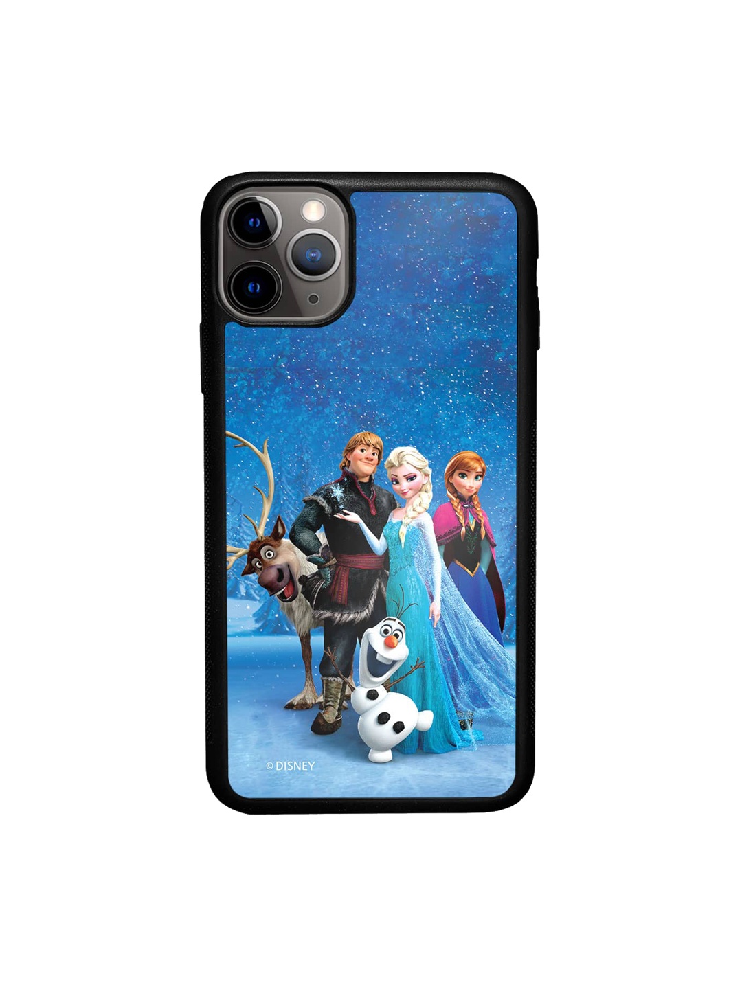 

macmerise Frozen Together iPhone 11 Pro Bumper Case Cover, Blue