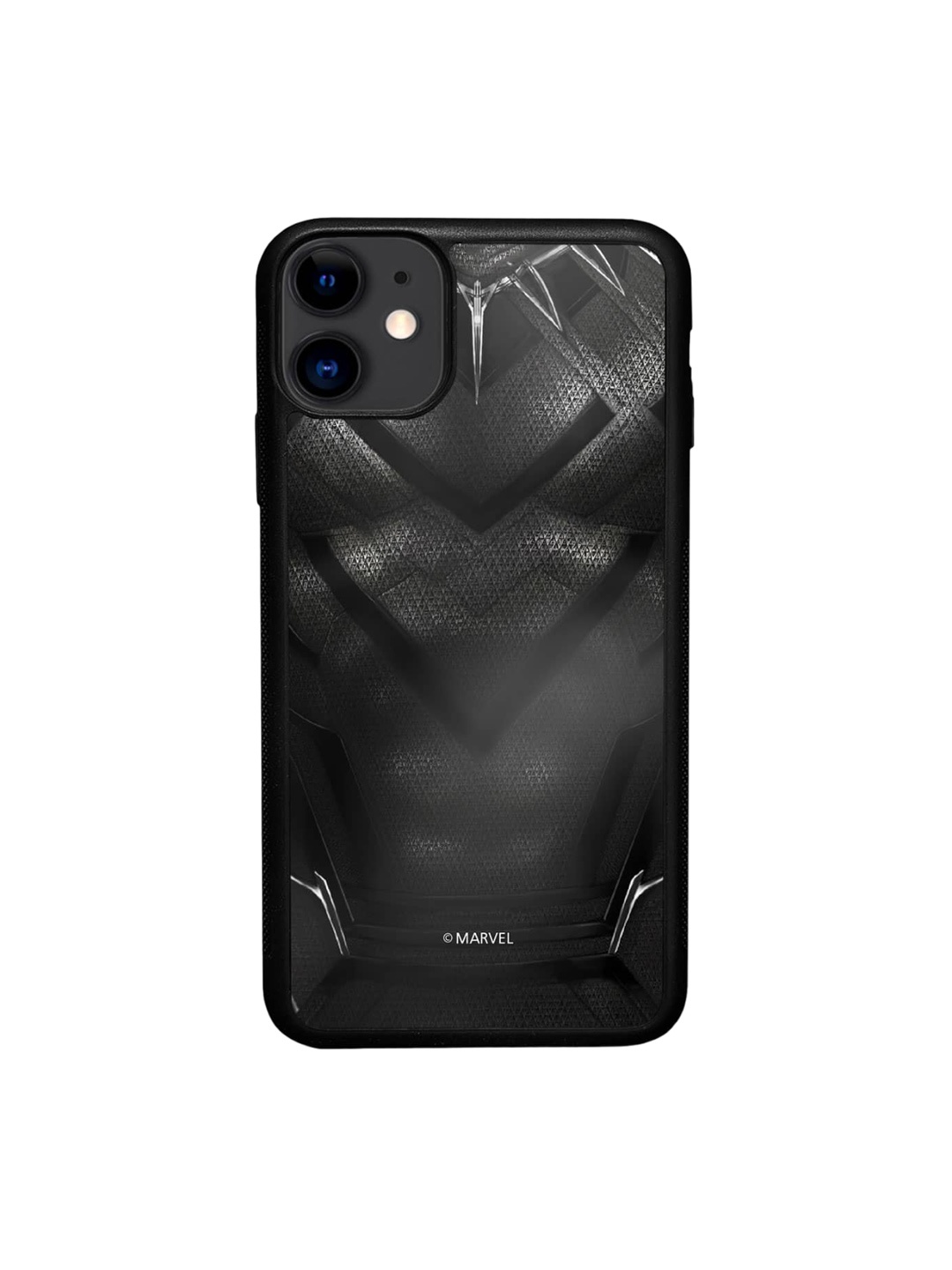 

macmerise Suit up Black Panther iPhone 11 Bumper Case Cover, Grey