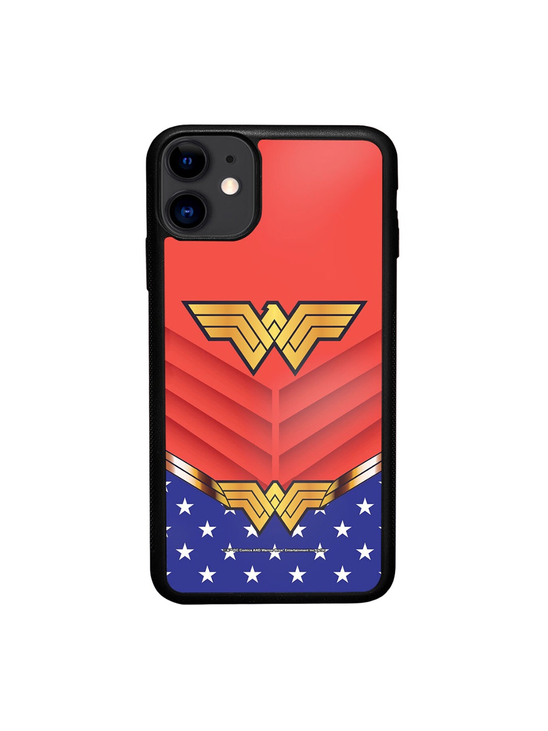 

macmerise Suit up Wonder Woman iPhone 11 Bumper Case Cover, Red