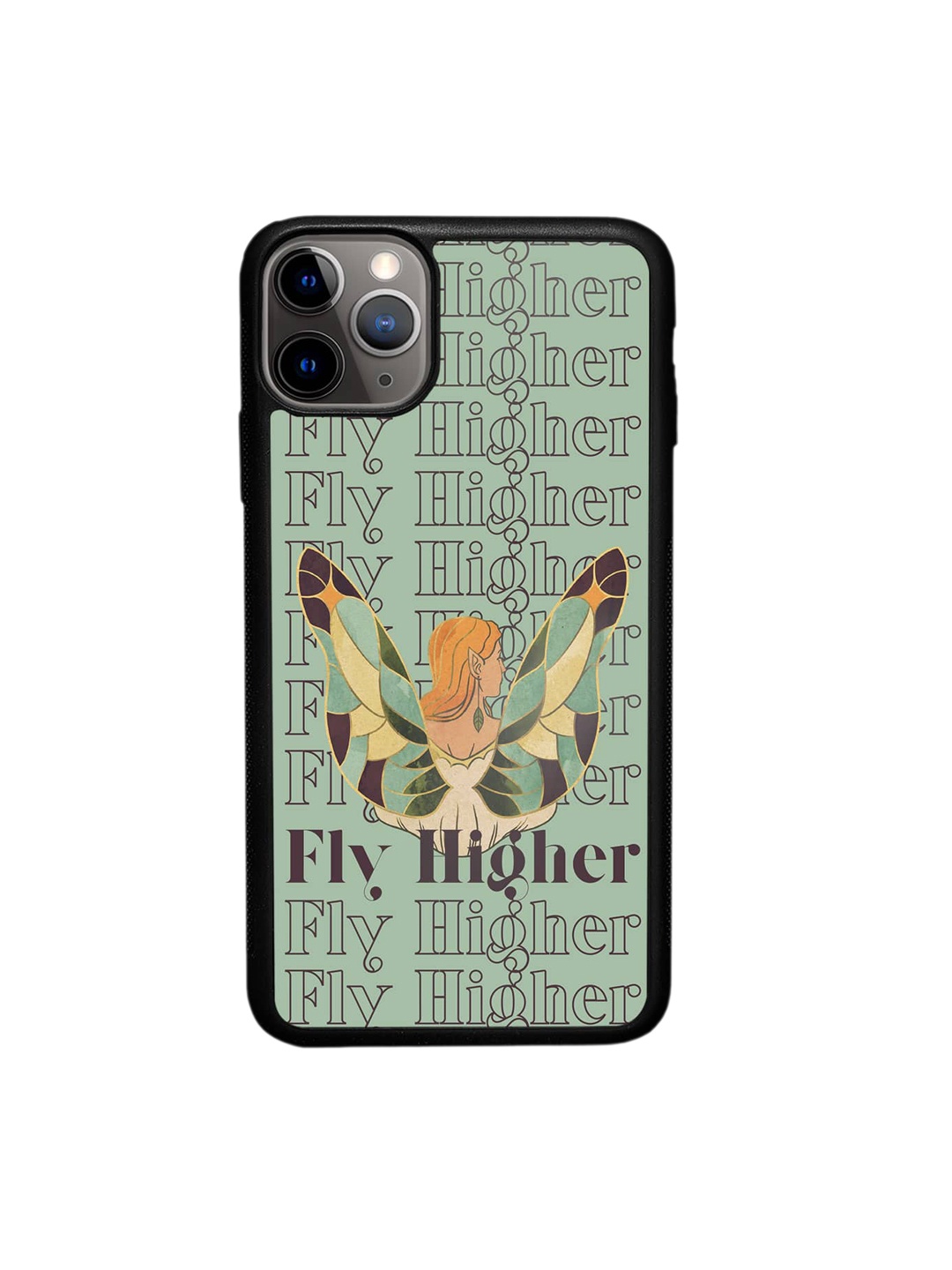 

macmerise Fly Higher IPhone 11Pro Bumper Case Cover, Green