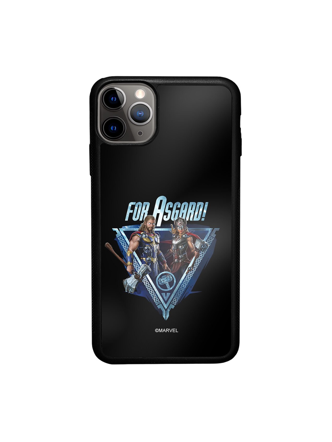 

macmerise For Asgard iPhone 11 Pro Bumper Case, Black