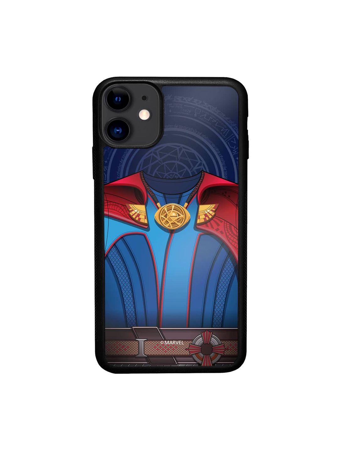 

macmerise Suit Up Doctor Strange Printed iPhone 11 Bumper Case, Blue