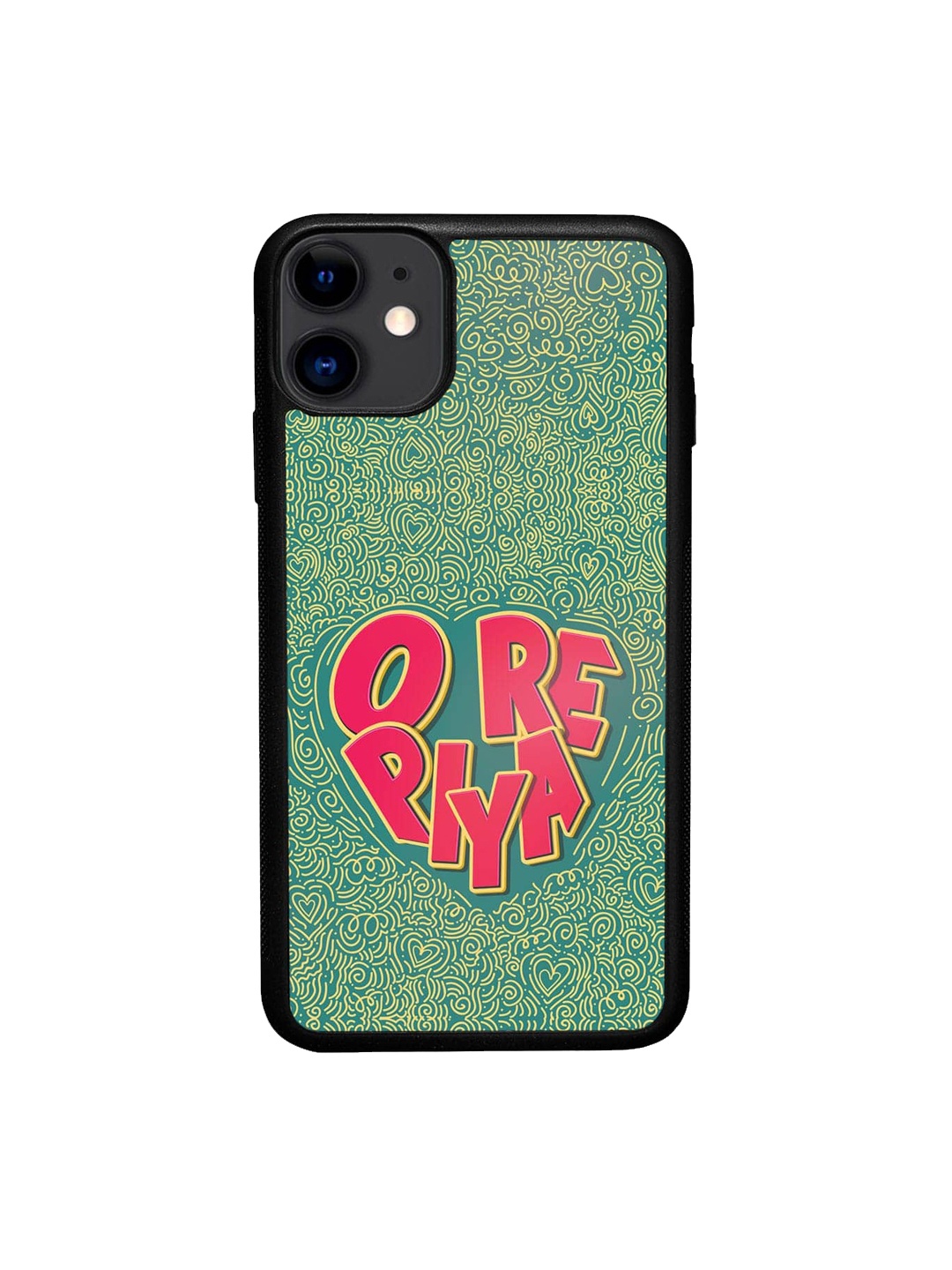 

macmerise SM O Re Piya iPhone 11 Bumper Case Cover, Green