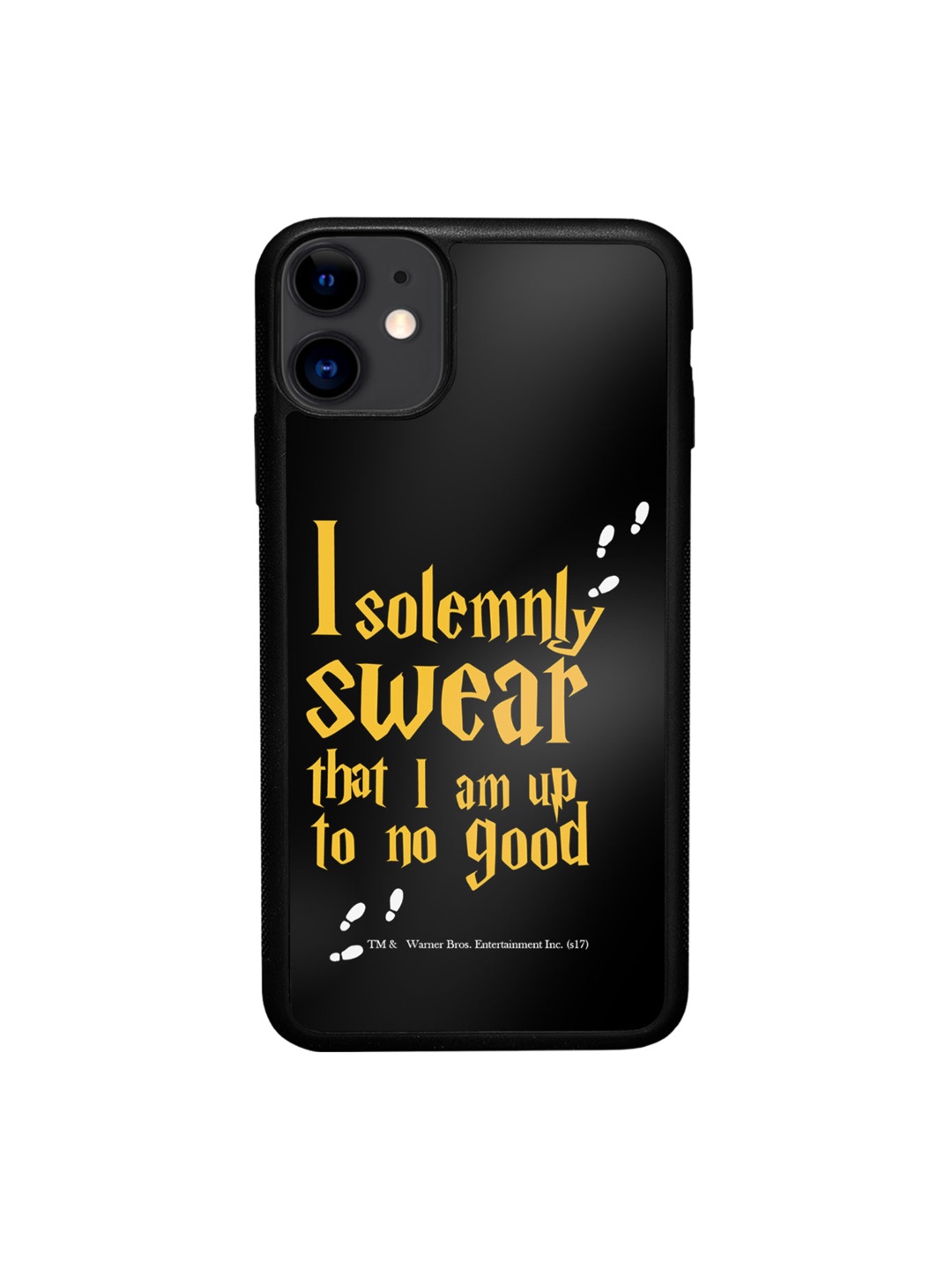 

macmerise Solemnly Swear iPhone 11 Bumper Case Cover, Black